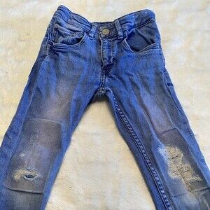 H&M blue skinny jeans